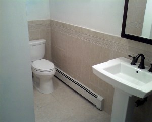 Total bathroom renovation