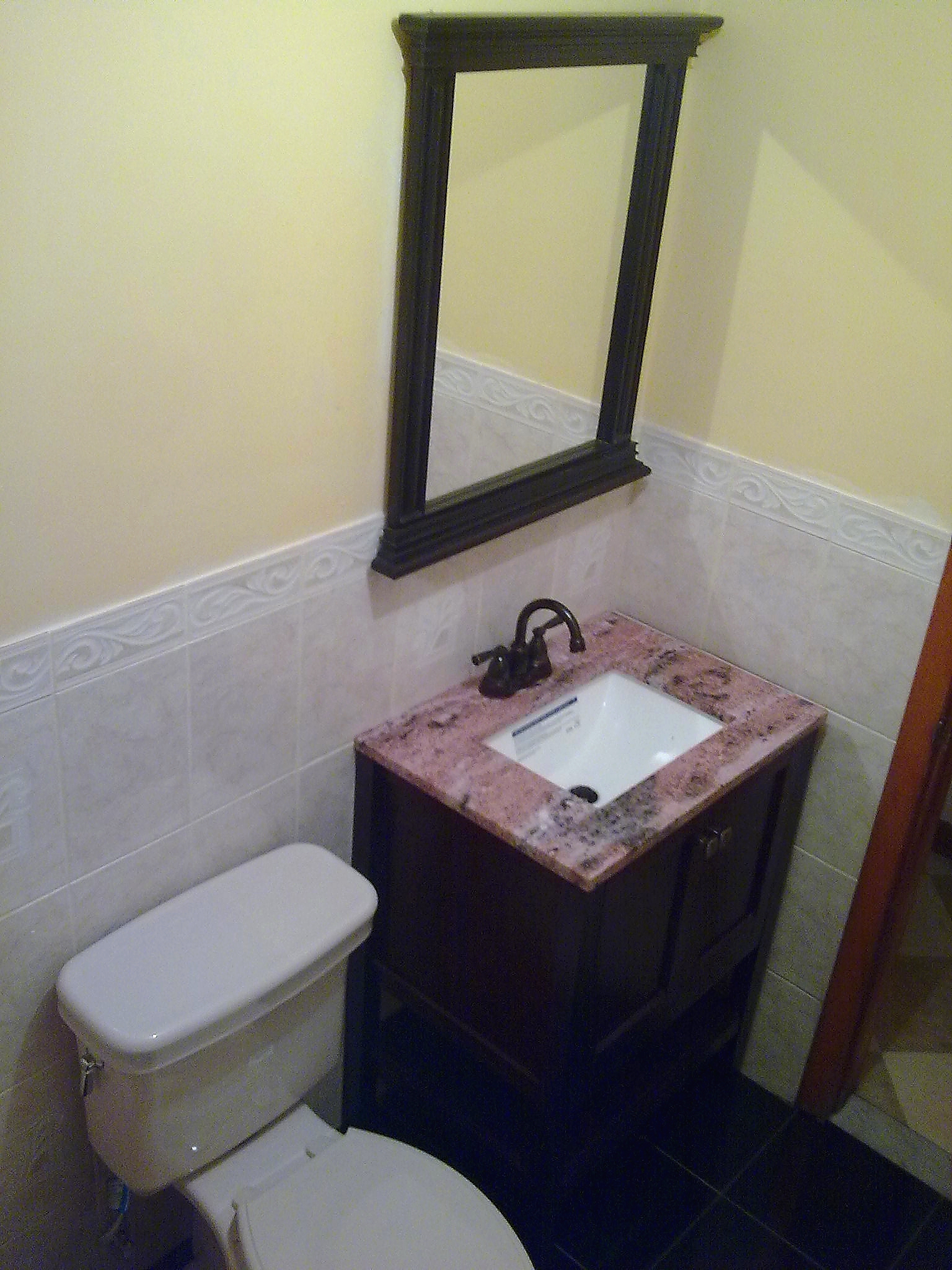 Full bathrrom remodeling.