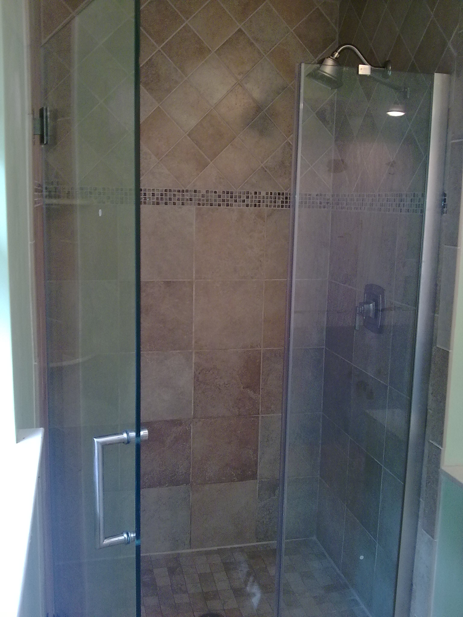 Custom Shower Surround and fixtures